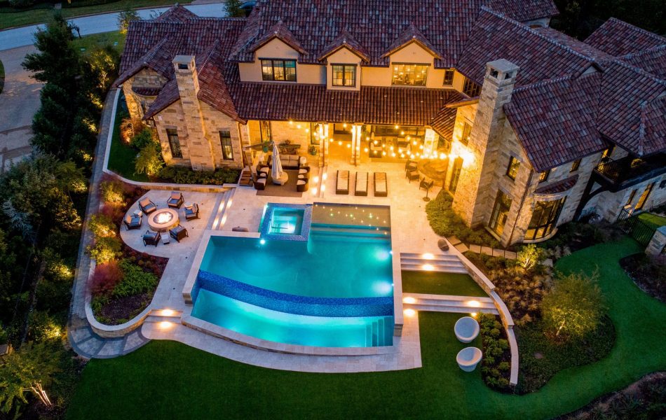 Curves Meets Geometric Swimming Pool Project - Claffey Pools