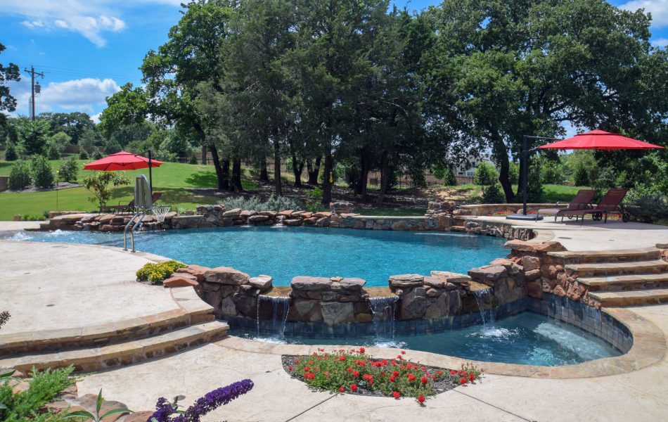 Captivating Freeform Swimming Pool Project - Claffey Pools