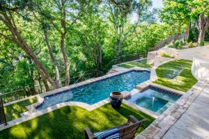 Fort Worth Extreme Hillside Swimming Pool Project - Claffey Pools