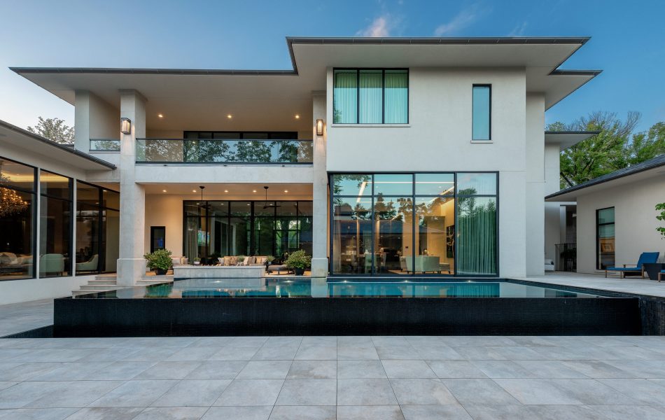 Perimeter Overflow Space Swimming Pool Project - Claffey Pools