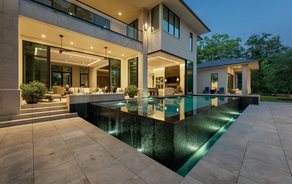 Perimeter Overflow Space Swimming Pool Project - Claffey Pools