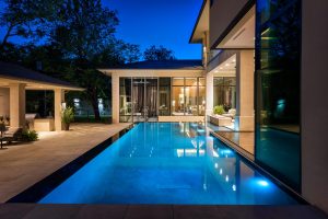 Perimeter Overflow Space Swimming Pool Project - Claffey Pools