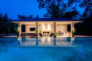 Perimeter Overflow Space Swimming Pool Project - Claffey Pools