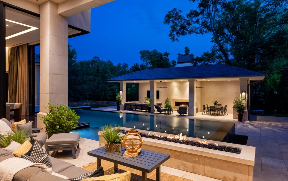 Perimeter Overflow Space Swimming Pool Project - Claffey Pools