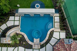 Arches Of Rain Swimming Pool Project - Claffey Pools