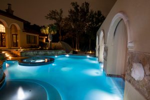 Arches Of Rain Swimming Pool Project - Claffey Pools