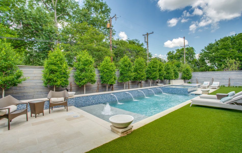 Dallas Straightline Swimming Pool Project - Claffey Pools