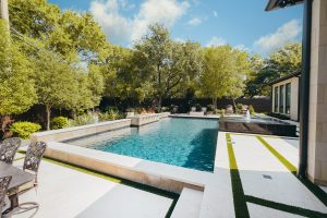 Black Granite Oasis Swimming Pool Project - Claffey Pools