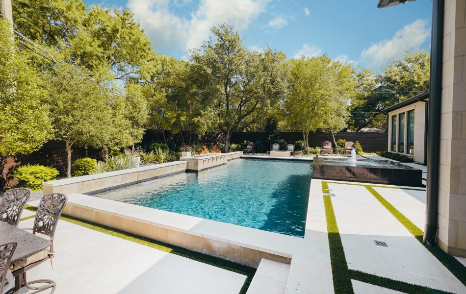 Black Granite Oasis Swimming Pool Project - Claffey Pools