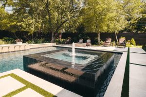 Black Granite Oasis Swimming Pool Project - Claffey Pools