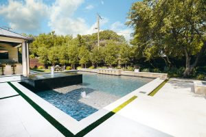 Black Granite Oasis Swimming Pool Project - Claffey Pools