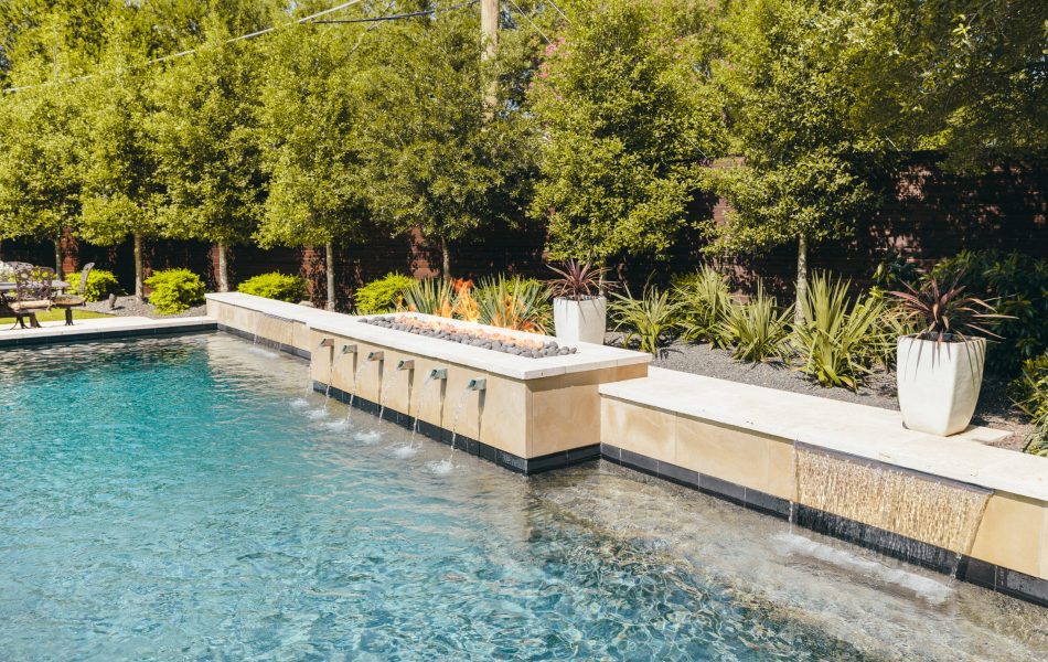 Black Granite Oasis Swimming Pool Project - Claffey Pools