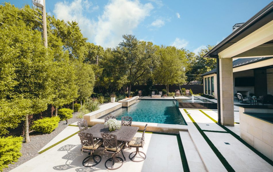 Black Granite Oasis Swimming Pool Project - Claffey Pools