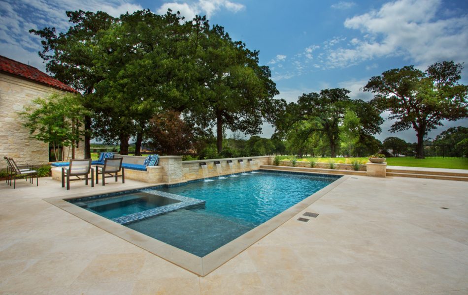 Tuscan Garden Escape Swimming Pool Project - Claffey Pools