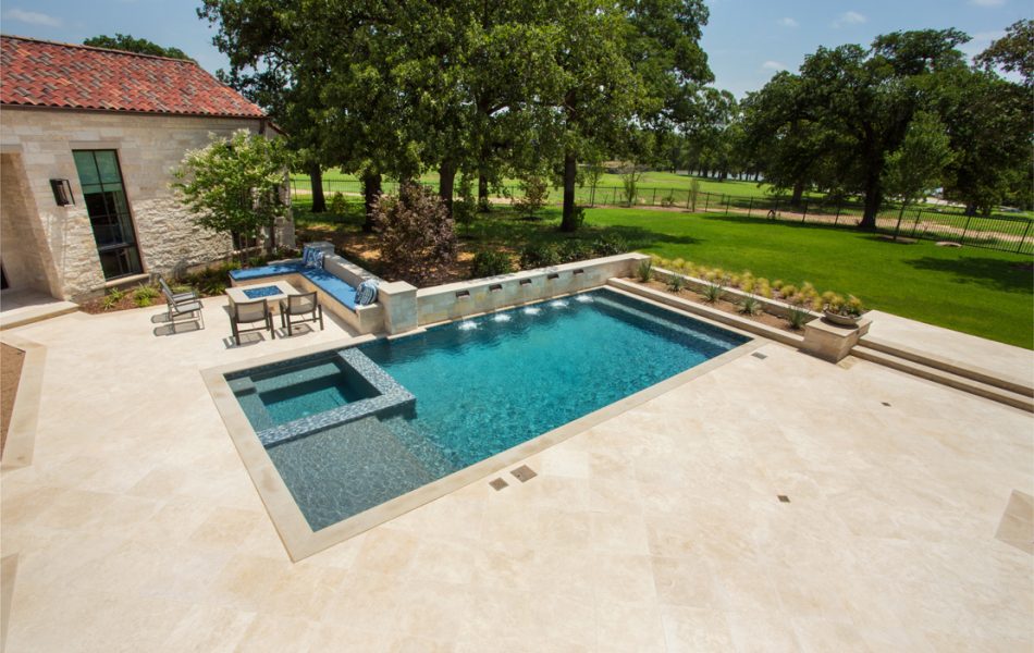 Tuscan Garden Escape Swimming Pool Project - Claffey Pools