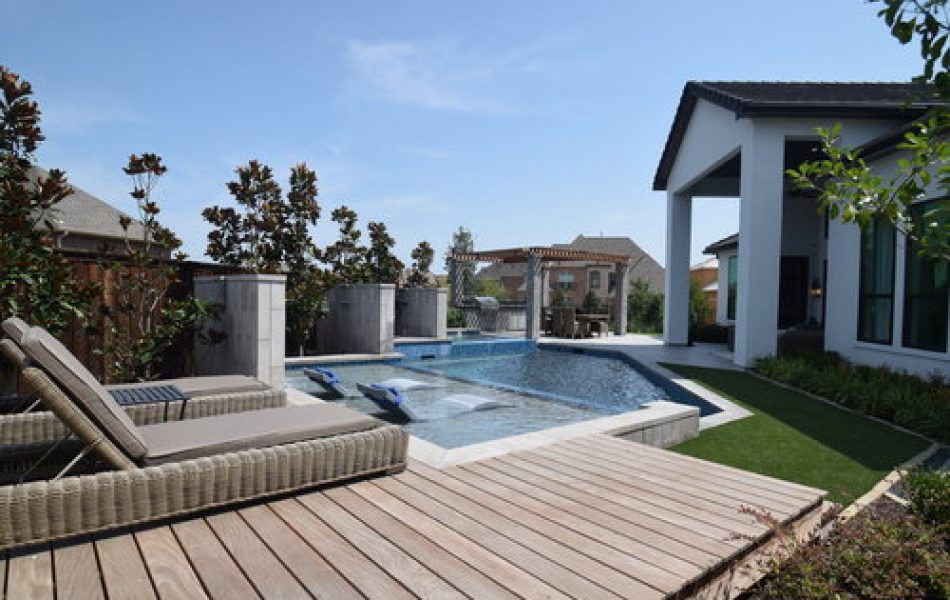 Water Wall Escape Swimming Pool Project - Claffey Pools