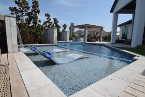 Water Wall Escape Swimming Pool Project - Claffey Pools