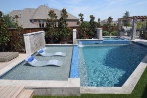 Water Wall Escape Swimming Pool Project - Claffey Pools