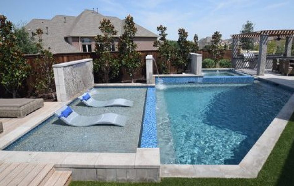 Water Wall Escape Swimming Pool Project - Claffey Pools