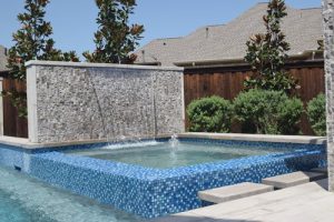 Water Wall Escape Swimming Pool Project - Claffey Pools