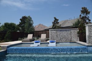 Water Wall Escape Swimming Pool Project - Claffey Pools