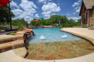 Captivating Freeform Swimming Pool Project - Claffey Pools