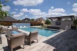 Modern Clean Lines Swimming Pool Project - Claffey Pools