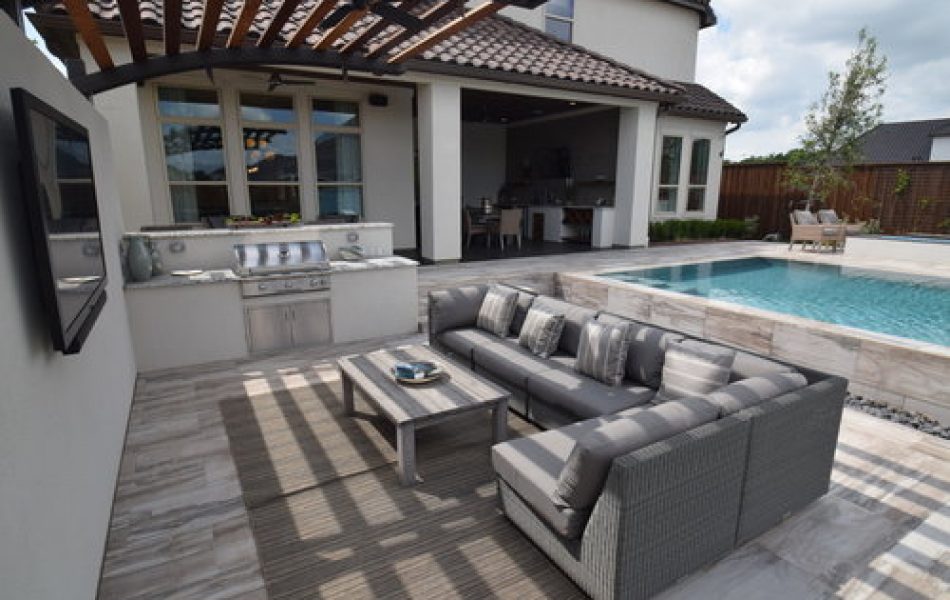 Modern Clean Lines Swimming Pool Project - Claffey Pools