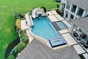 Contemporary Levels Swimming Pool Project - Claffey Pools