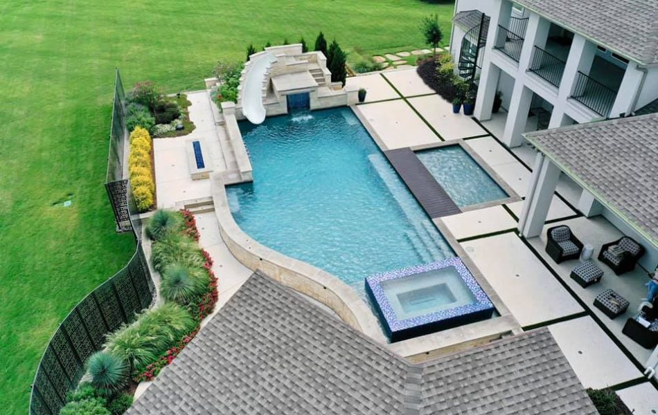 Contemporary Levels Swimming Pool Project - Claffey Pools