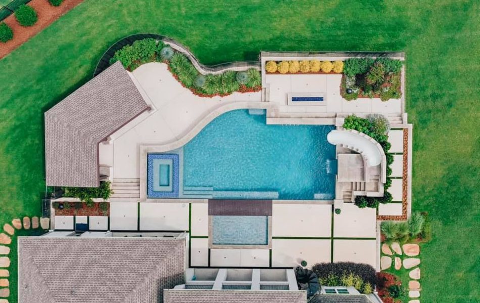 Contemporary Levels Swimming Pool Project - Claffey Pools