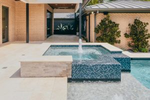 Modern meets Rust Swimming Pool Project - Claffey Pools