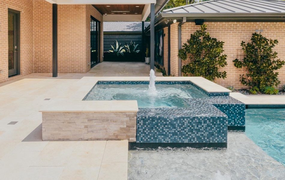 Modern meets Rust Swimming Pool Project - Claffey Pools