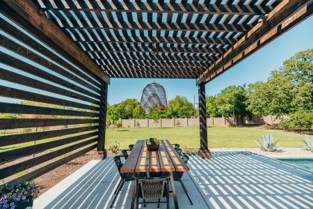 Wooden Arbor - Claffey Pools