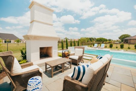 Outdoor Fireplaces - Claffey Pools