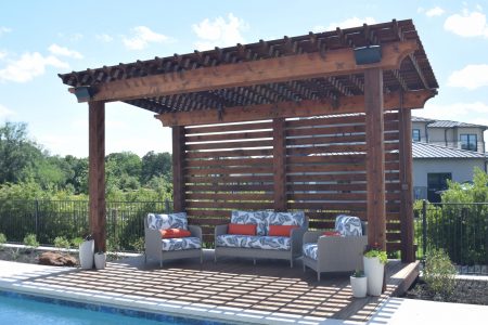 Wooden Arbor - Claffey Pools