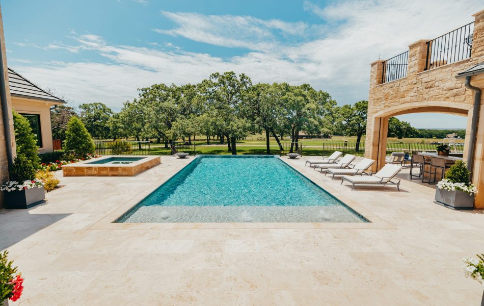 Stunning Negative Edge Space Swimming Pool Project - Claffey Pools